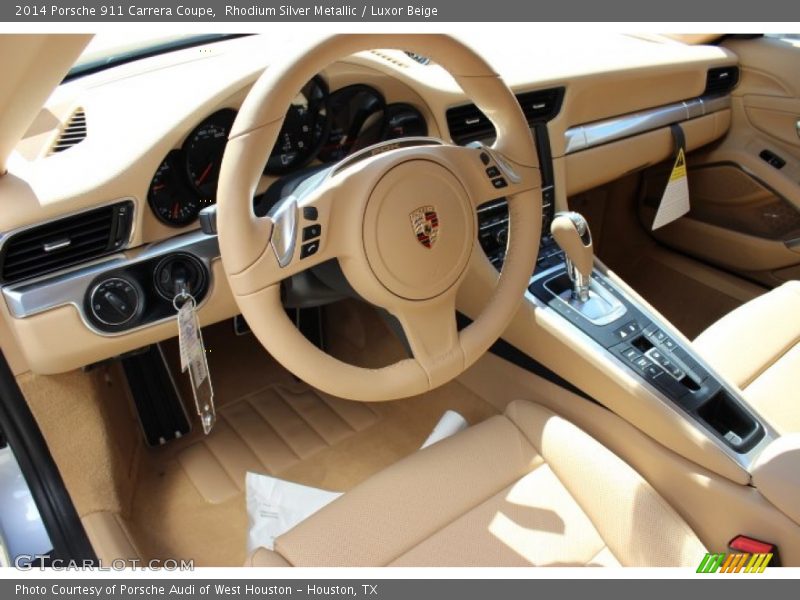 Luxor Beige Interior - 2014 911 Carrera Coupe 