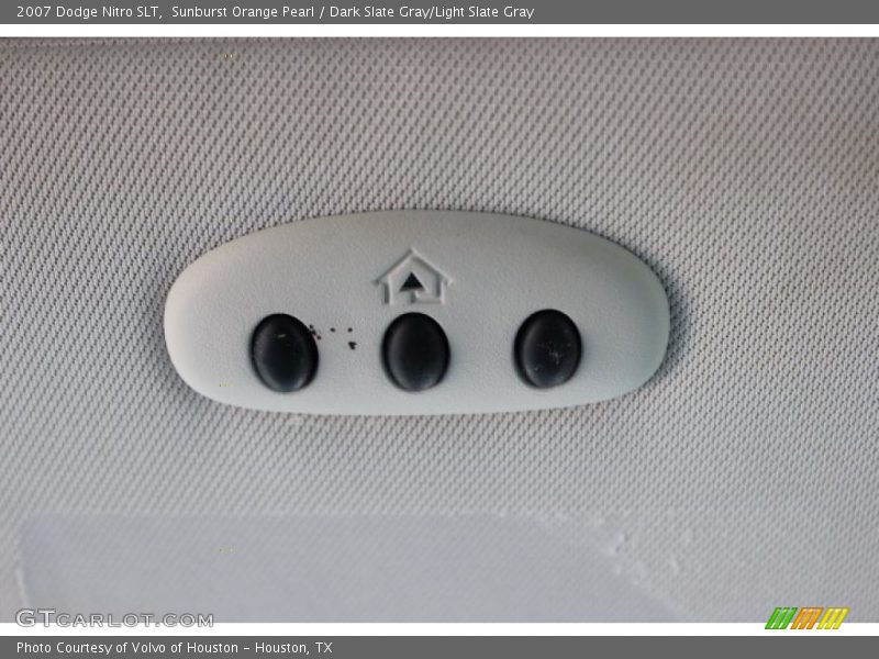Sunburst Orange Pearl / Dark Slate Gray/Light Slate Gray 2007 Dodge Nitro SLT