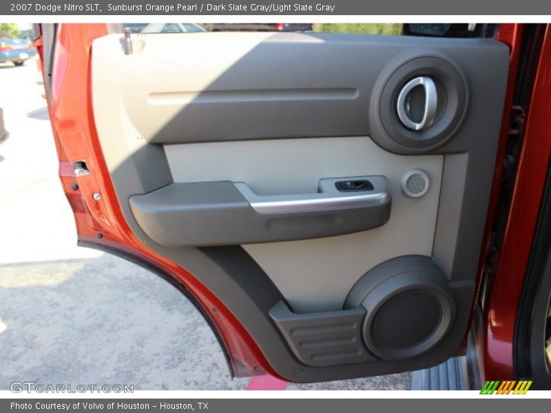 Sunburst Orange Pearl / Dark Slate Gray/Light Slate Gray 2007 Dodge Nitro SLT