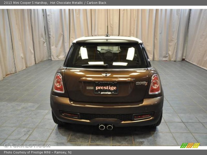 Hot Chocolate Metallic / Carbon Black 2013 Mini Cooper S Hardtop
