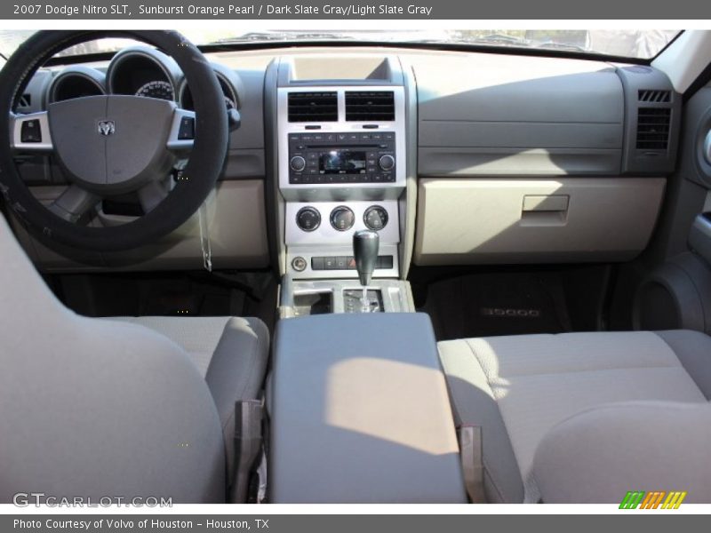 Sunburst Orange Pearl / Dark Slate Gray/Light Slate Gray 2007 Dodge Nitro SLT