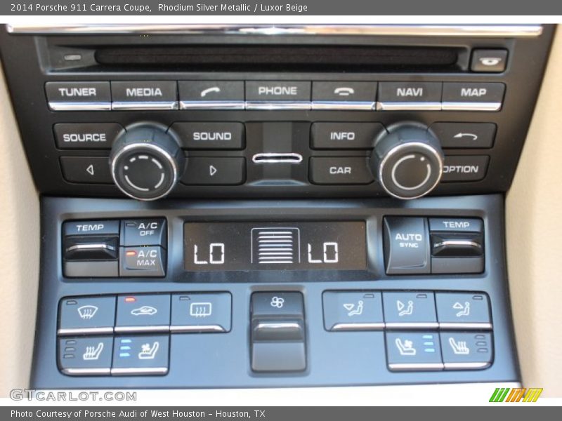 Controls of 2014 911 Carrera Coupe