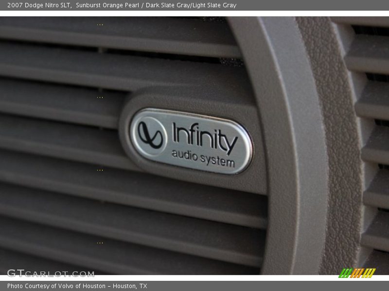 Sunburst Orange Pearl / Dark Slate Gray/Light Slate Gray 2007 Dodge Nitro SLT