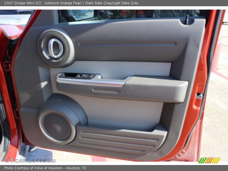 Sunburst Orange Pearl / Dark Slate Gray/Light Slate Gray 2007 Dodge Nitro SLT