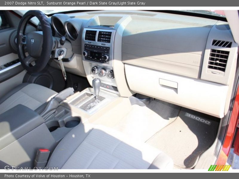 Sunburst Orange Pearl / Dark Slate Gray/Light Slate Gray 2007 Dodge Nitro SLT