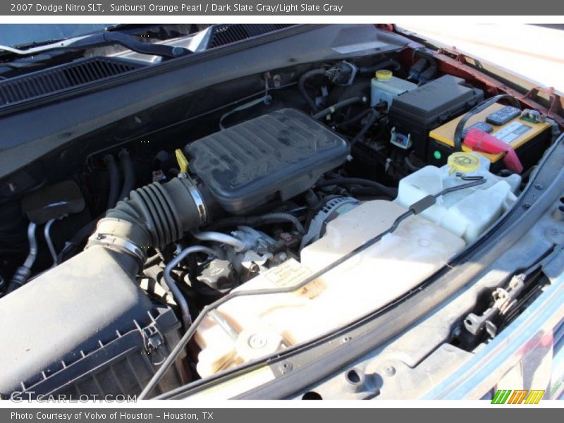 Sunburst Orange Pearl / Dark Slate Gray/Light Slate Gray 2007 Dodge Nitro SLT
