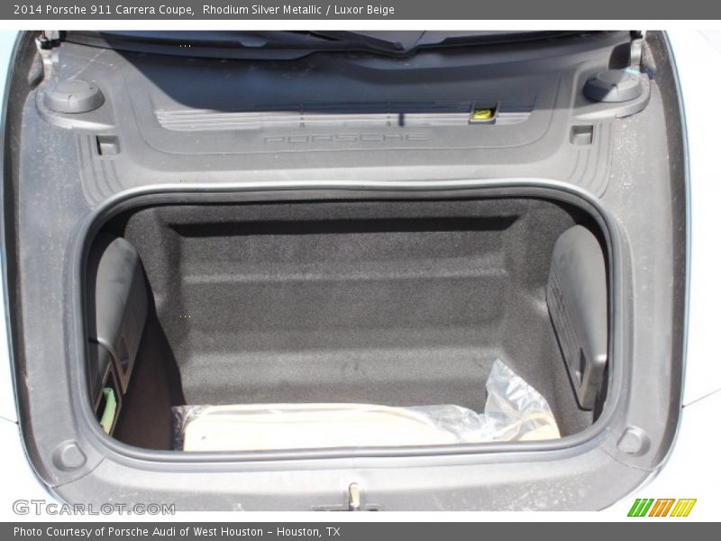  2014 911 Carrera Coupe Trunk