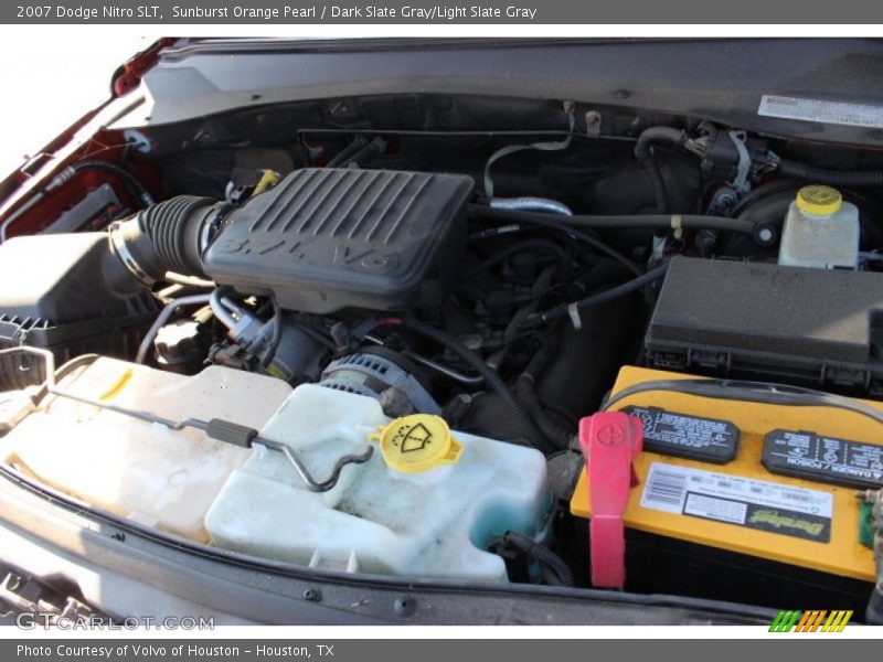 Sunburst Orange Pearl / Dark Slate Gray/Light Slate Gray 2007 Dodge Nitro SLT