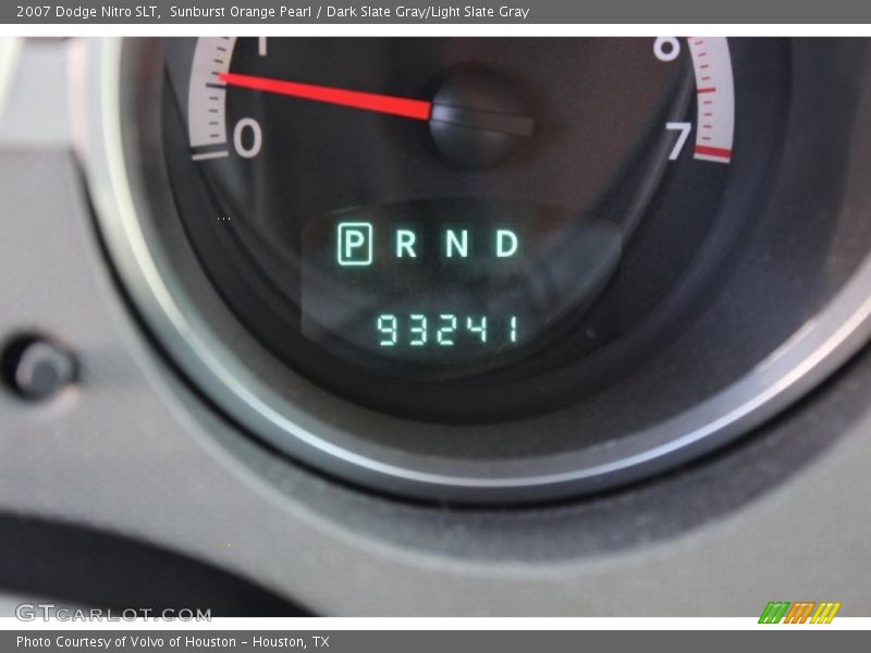 Sunburst Orange Pearl / Dark Slate Gray/Light Slate Gray 2007 Dodge Nitro SLT