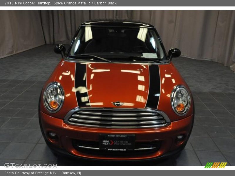 Spice Orange Metallic / Carbon Black 2013 Mini Cooper Hardtop