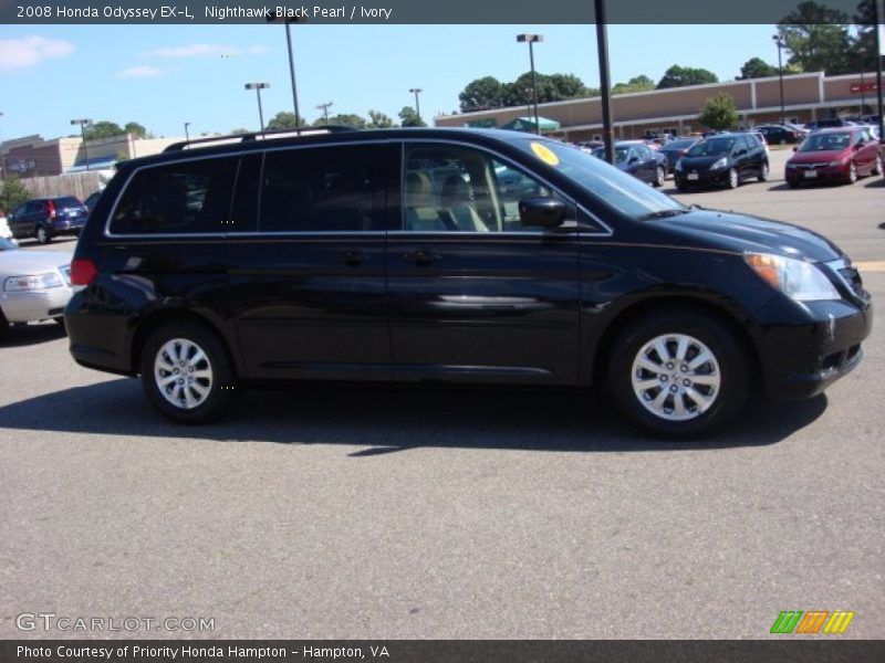 Nighthawk Black Pearl / Ivory 2008 Honda Odyssey EX-L
