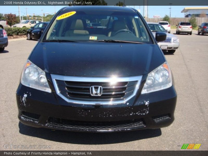 Nighthawk Black Pearl / Ivory 2008 Honda Odyssey EX-L