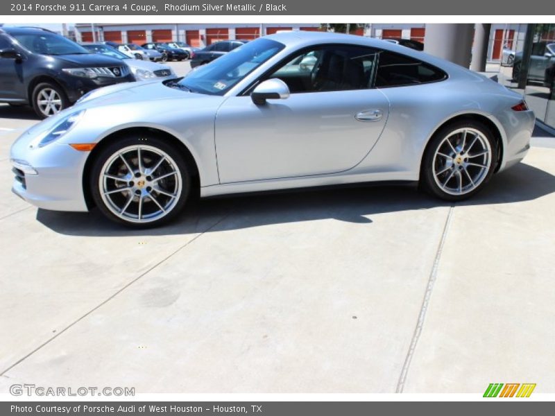  2014 911 Carrera 4 Coupe Rhodium Silver Metallic