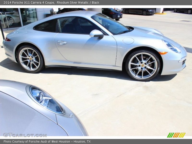  2014 911 Carrera 4 Coupe Rhodium Silver Metallic