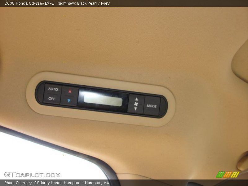 Nighthawk Black Pearl / Ivory 2008 Honda Odyssey EX-L