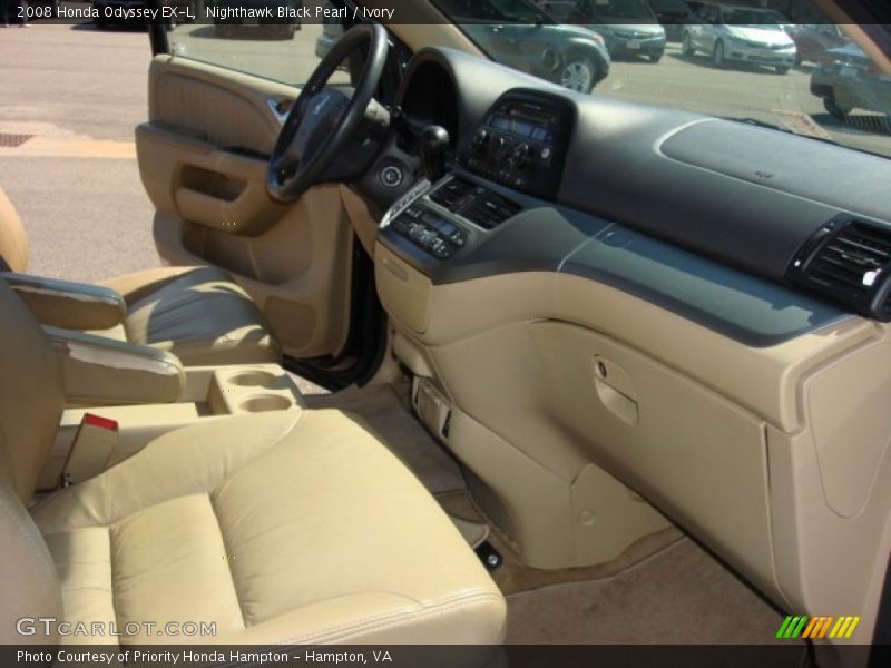 Nighthawk Black Pearl / Ivory 2008 Honda Odyssey EX-L