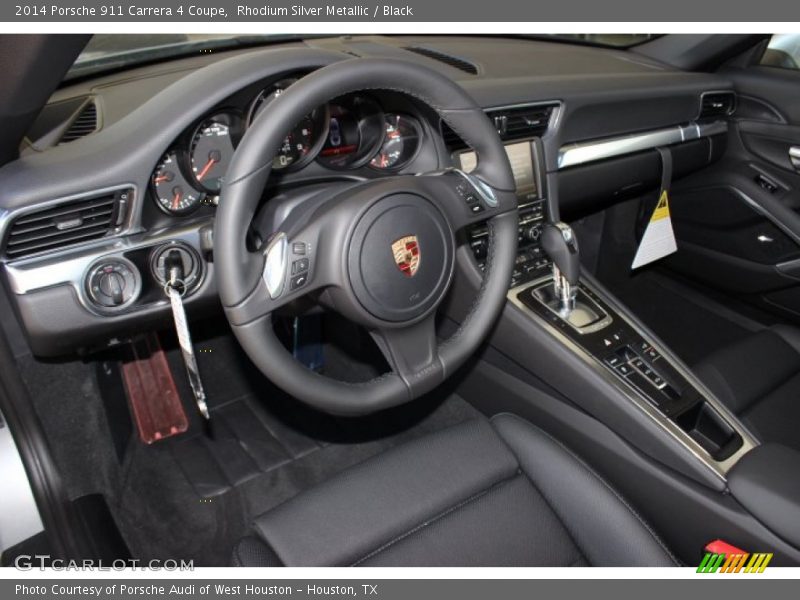 Black Interior - 2014 911 Carrera 4 Coupe 
