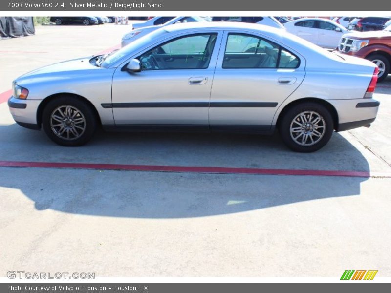 Silver Metallic / Beige/Light Sand 2003 Volvo S60 2.4