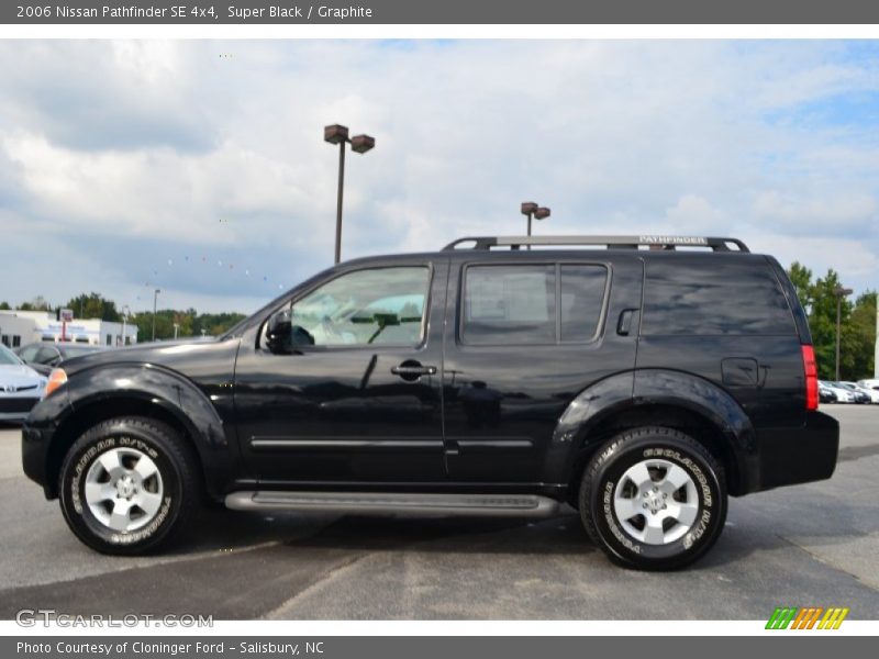 Super Black / Graphite 2006 Nissan Pathfinder SE 4x4