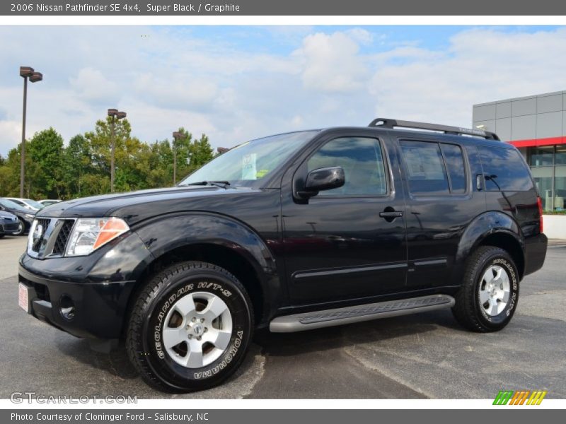 Super Black / Graphite 2006 Nissan Pathfinder SE 4x4