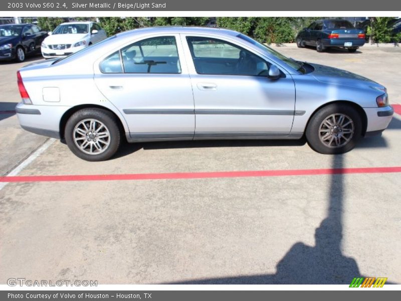 Silver Metallic / Beige/Light Sand 2003 Volvo S60 2.4