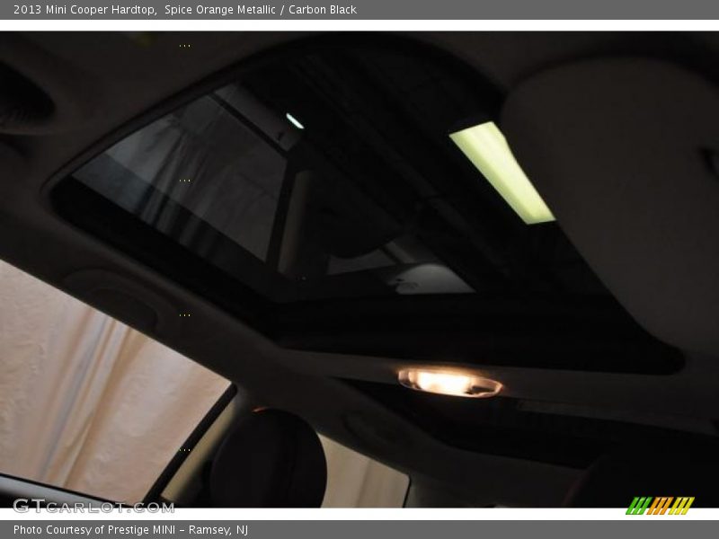 Spice Orange Metallic / Carbon Black 2013 Mini Cooper Hardtop
