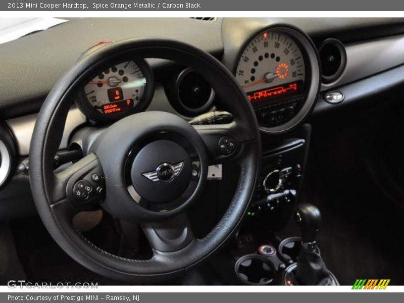 Spice Orange Metallic / Carbon Black 2013 Mini Cooper Hardtop