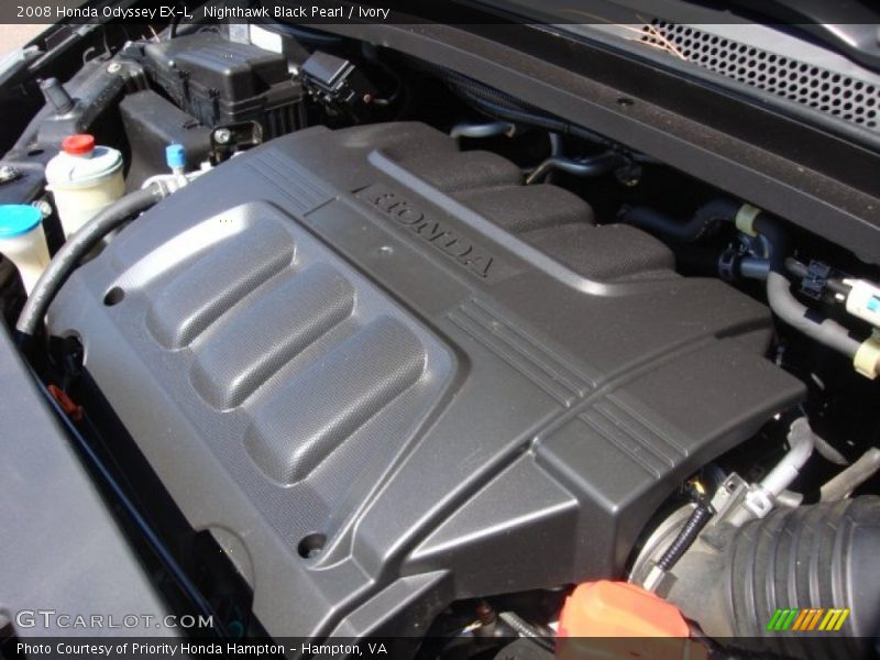 Nighthawk Black Pearl / Ivory 2008 Honda Odyssey EX-L