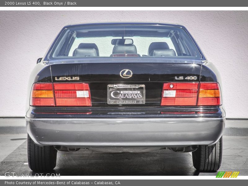 Black Onyx / Black 2000 Lexus LS 400