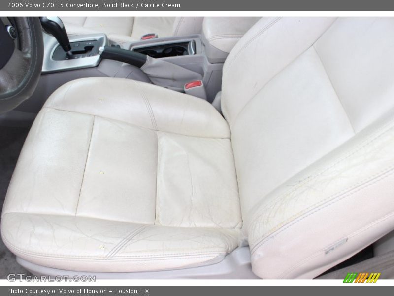 Solid Black / Calcite Cream 2006 Volvo C70 T5 Convertible