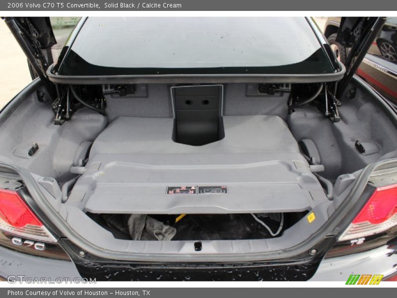 Solid Black / Calcite Cream 2006 Volvo C70 T5 Convertible