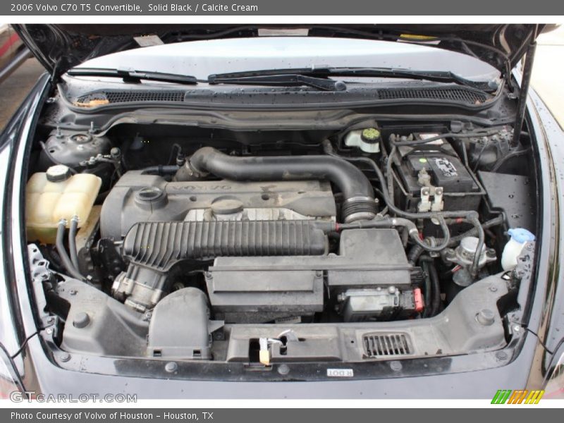Solid Black / Calcite Cream 2006 Volvo C70 T5 Convertible