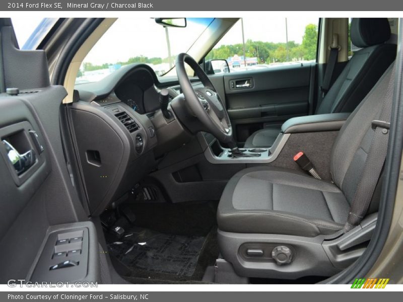 Mineral Gray / Charcoal Black 2014 Ford Flex SE