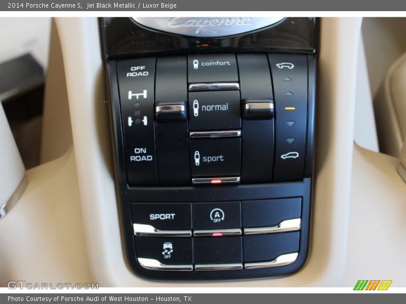 Controls of 2014 Cayenne S