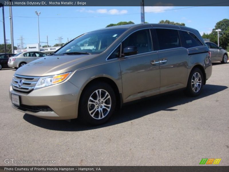 Mocha Metallic / Beige 2011 Honda Odyssey EX