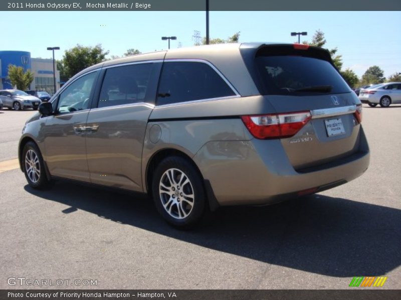 Mocha Metallic / Beige 2011 Honda Odyssey EX