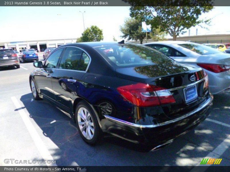 Black Noir Pearl / Jet Black 2013 Hyundai Genesis 3.8 Sedan