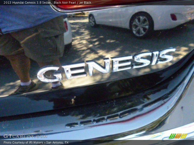 Black Noir Pearl / Jet Black 2013 Hyundai Genesis 3.8 Sedan