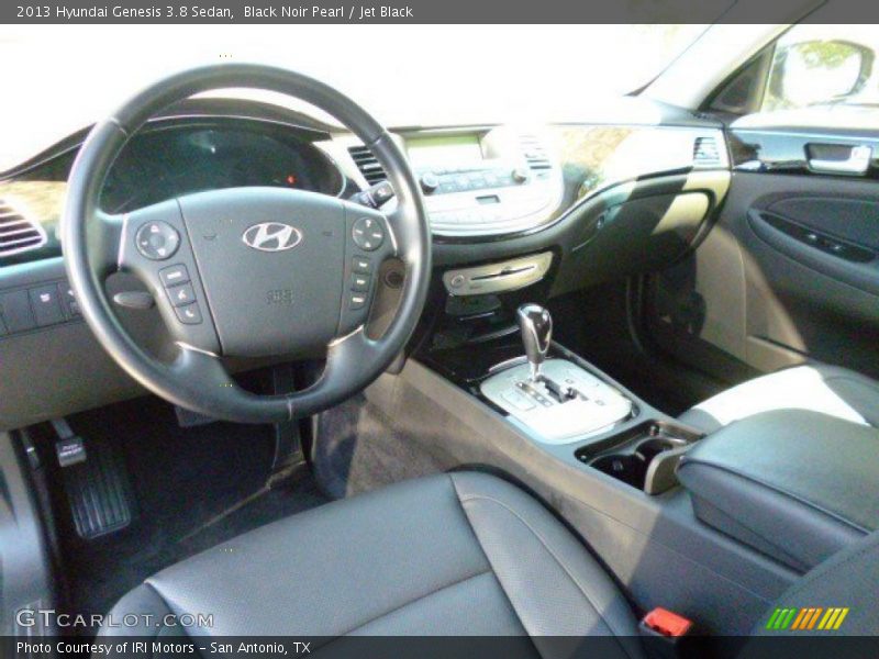 Black Noir Pearl / Jet Black 2013 Hyundai Genesis 3.8 Sedan