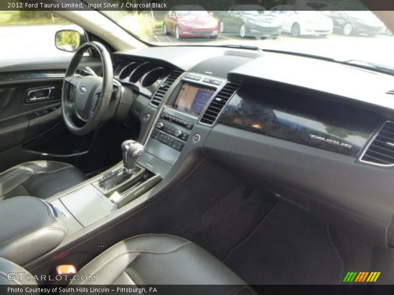 Ingot Silver / Charcoal Black 2012 Ford Taurus Limited