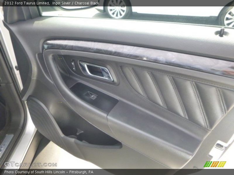 Ingot Silver / Charcoal Black 2012 Ford Taurus Limited