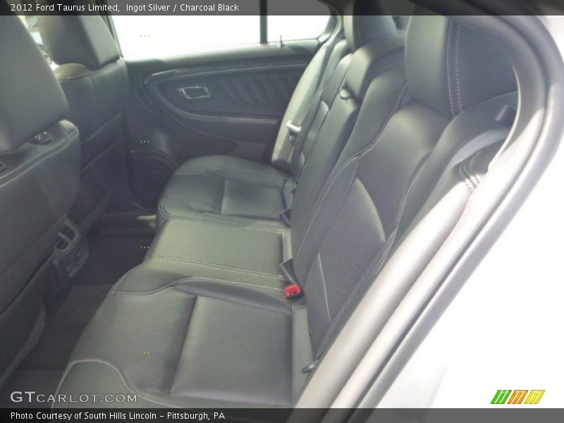 Ingot Silver / Charcoal Black 2012 Ford Taurus Limited