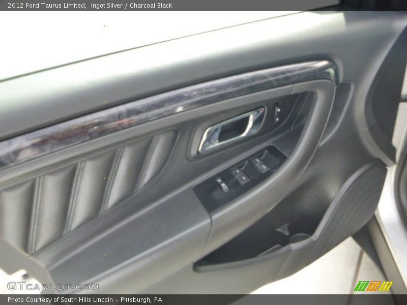 Ingot Silver / Charcoal Black 2012 Ford Taurus Limited