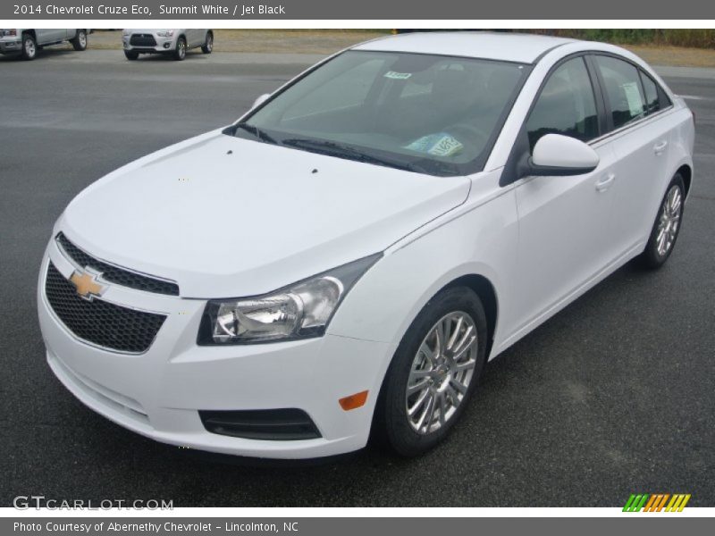Summit White / Jet Black 2014 Chevrolet Cruze Eco