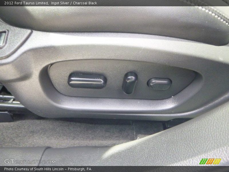 Ingot Silver / Charcoal Black 2012 Ford Taurus Limited