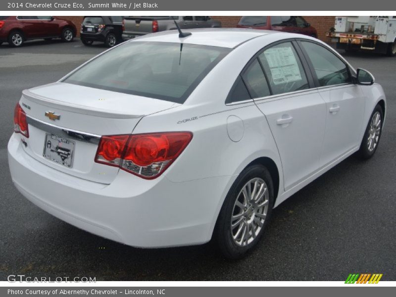 Summit White / Jet Black 2014 Chevrolet Cruze Eco