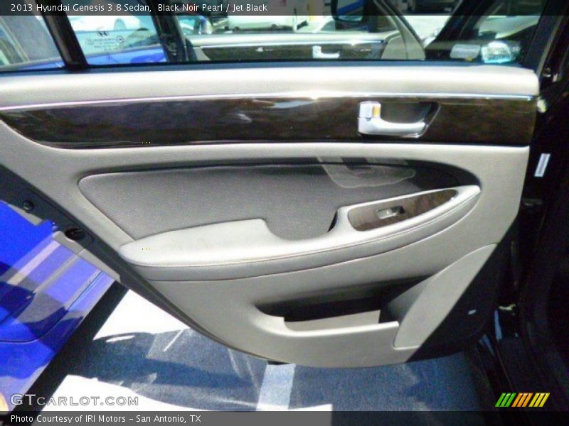 Black Noir Pearl / Jet Black 2013 Hyundai Genesis 3.8 Sedan