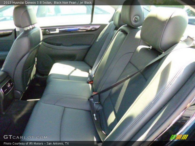 Black Noir Pearl / Jet Black 2013 Hyundai Genesis 3.8 Sedan