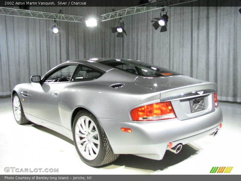 Silver / Charcoal 2002 Aston Martin Vanquish