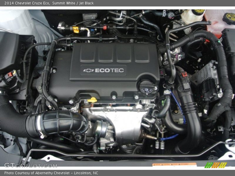  2014 Cruze Eco Engine - 1.4 Liter Turbocharged DOHC 16-Valve VVT ECOTEC 4 Cylinder